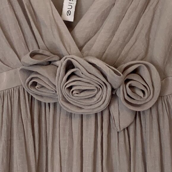 Anthropologie Sine Rosette Cocktail Dress - Picture 8 of 9